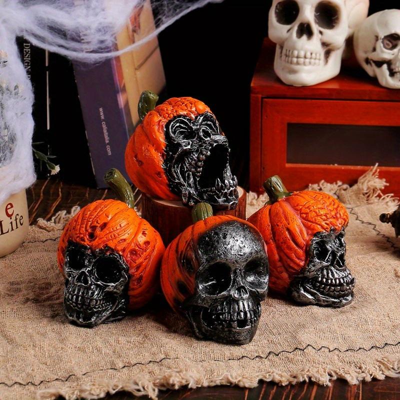 4pcs Halloween Skeleton Resin Decoration Festival Chamber of Secrets Horror Pumpkin Hat Skull Decoration Decoration Crafts
4pcs Halloween Skeleton Resin Decoration Festival Chamber of Secrets Horror Pumpkin Hat Skull Decoration Decoration Crafts