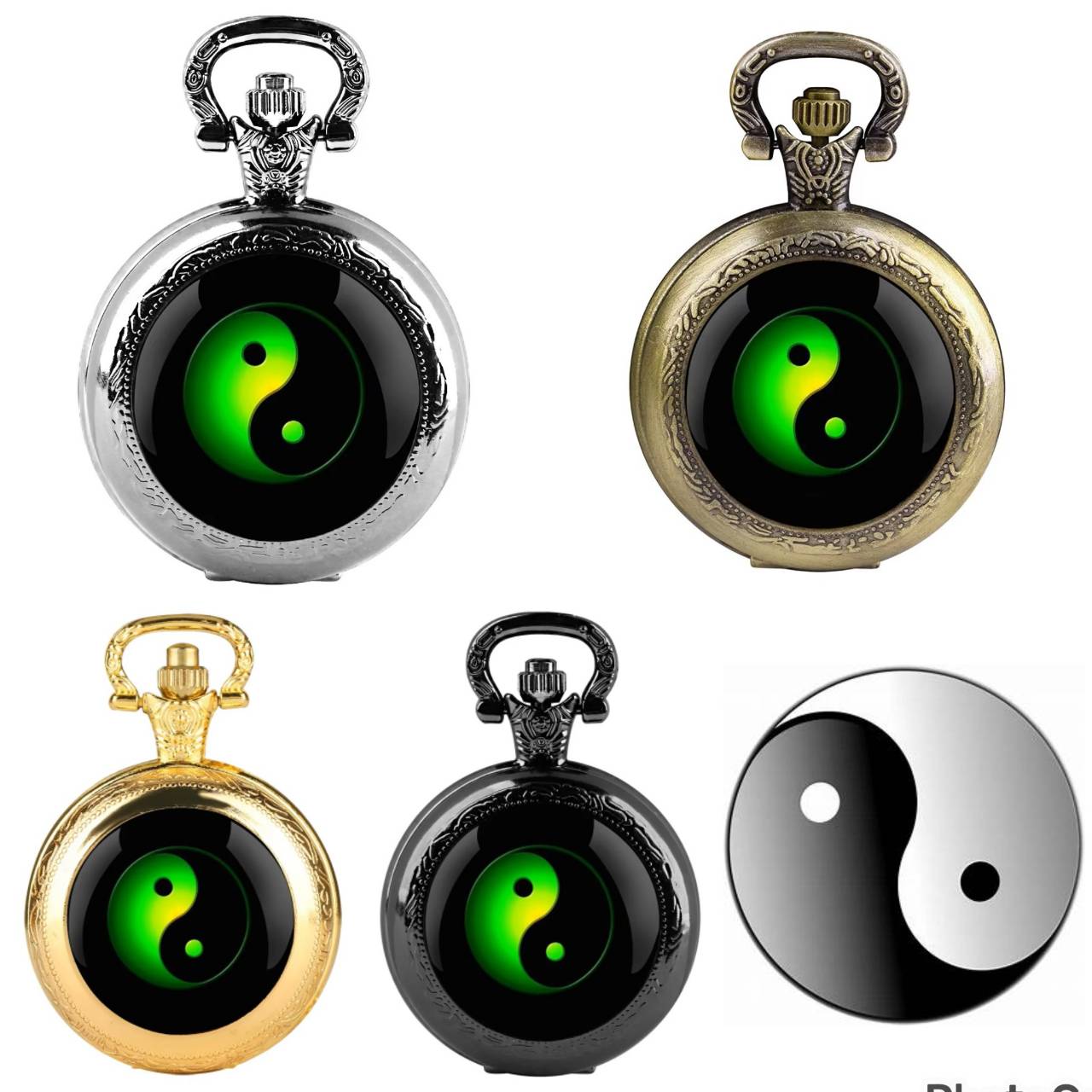 Vintage Retro Antique Chinese Yin yang Quartz Unisex Men Women Pocket Watch Quartz Necklace Pendant Clock Chain Classic Dial Jewelry Gift Luminous x1
Vintage Retro Antique Chinese Yin yang Quartz Unisex Men Women Pocket Watch Quartz Necklace Pendant Clock Chain Classic Dial Jewelry Gift Luminous x1