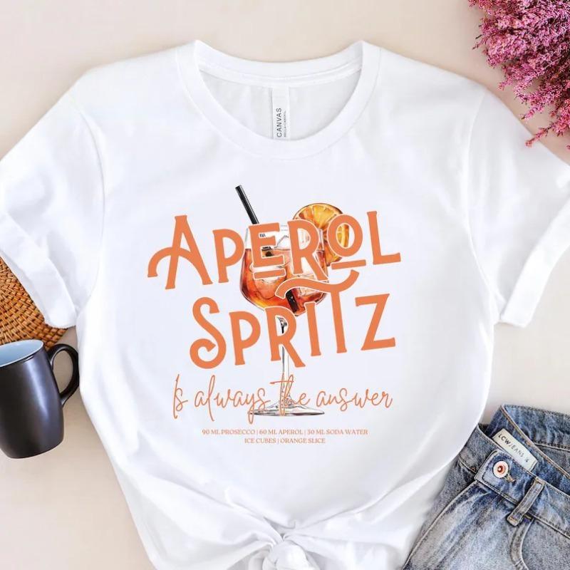 Aperol Spritz Recipe TShirt Black Tee with 90ml Prosecco 60ml Aperol Text Orange Slice Graphic Italian Cocktail Lover Gift 3XL
Aperol Spritz Recipe TShirt Black Tee with 90ml Prosecco 60ml Aperol Text Orange Slice Graphic Italian Cocktail Lover Gift 3XL