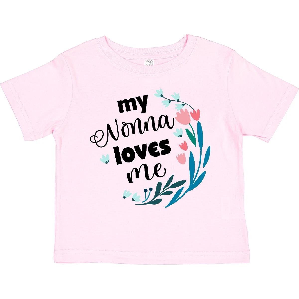 Inktastic My Nonna Loves Me For Girls Granddaughter Toddler kids boys T-Shirt Girl Childs 110
Inktastic My Nonna Loves Me For Girls Granddaughter Toddler kids boys T-Shirt Girl Childs 110