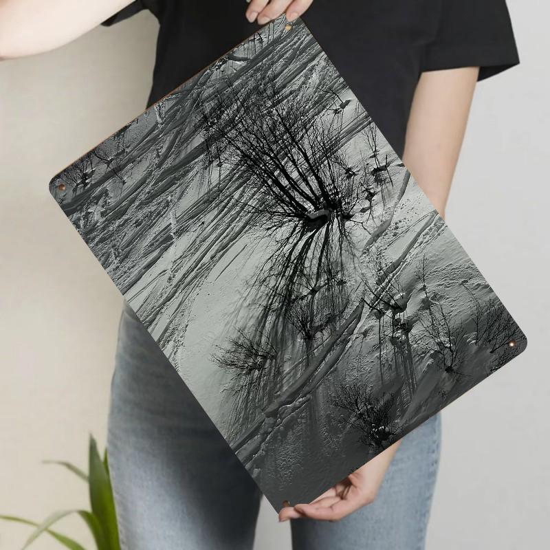 Winter Forest Light Shadow Black White Art Metal Wall Decor Modern Minimalist Living Room Hanging Painting 20x30cm(7.8x11.8inch)
Winter Forest Light Shadow Black White Art Metal Wall Decor Modern Minimalist Living Room Hanging Painting 20x30cm(7.8x11.8inch)