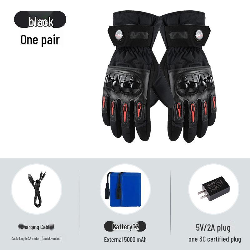 Winter Motorcycle Gloves: Cold-Proof, Warm, Impact-Resistant, Heated, Touchscreen & Waterproof for Men 2XL чорний
Winter Motorcycle Gloves: Cold-Proof, Warm, Impact-Resistant, Heated, Touchscreen & Waterproof for Men 2XL чорний