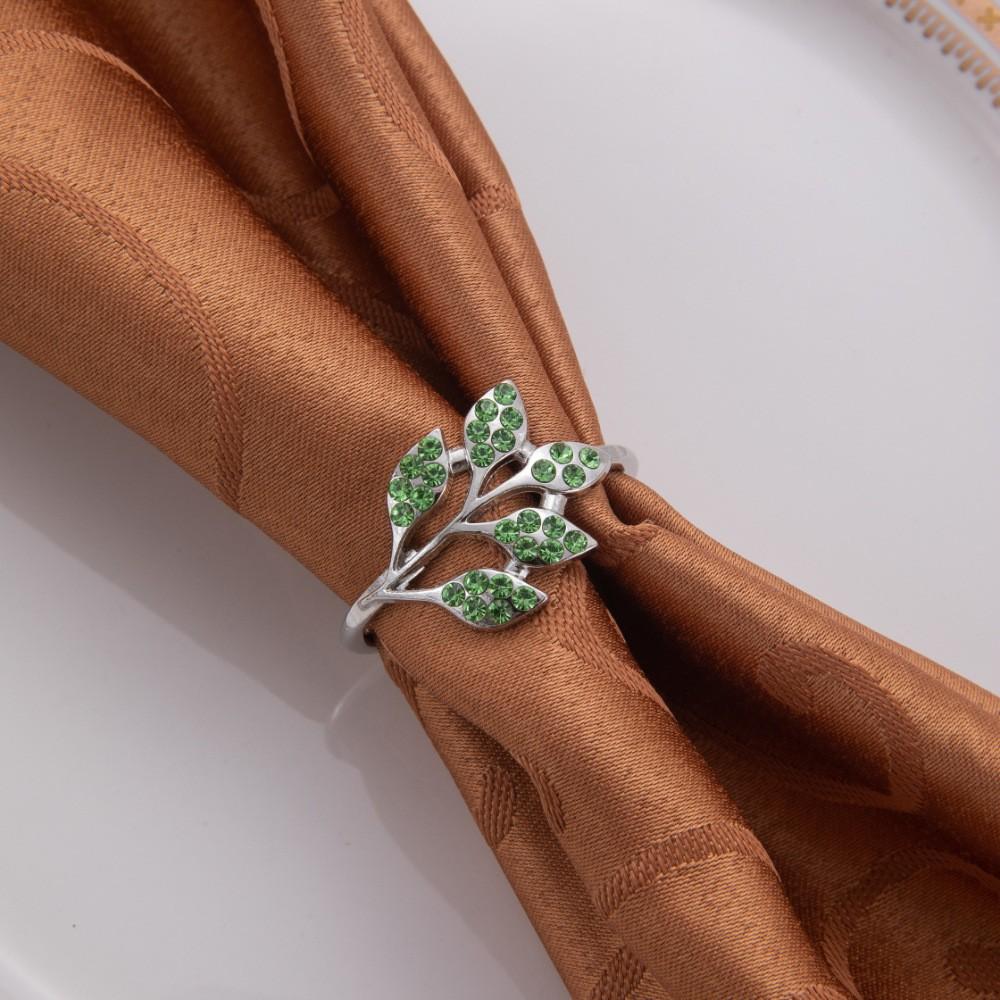 Кольцо для салфеток в виде листа, 6 шт. One Size
Кольцо для салфеток в виде листа, 6 шт. One Size