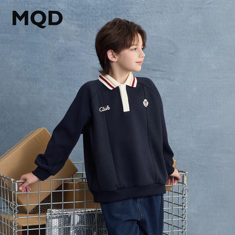 MQD Boy s Autumn Striped Polo Hooded Sweatshirt 110
MQD Boy s Autumn Striped Polo Hooded Sweatshirt 110