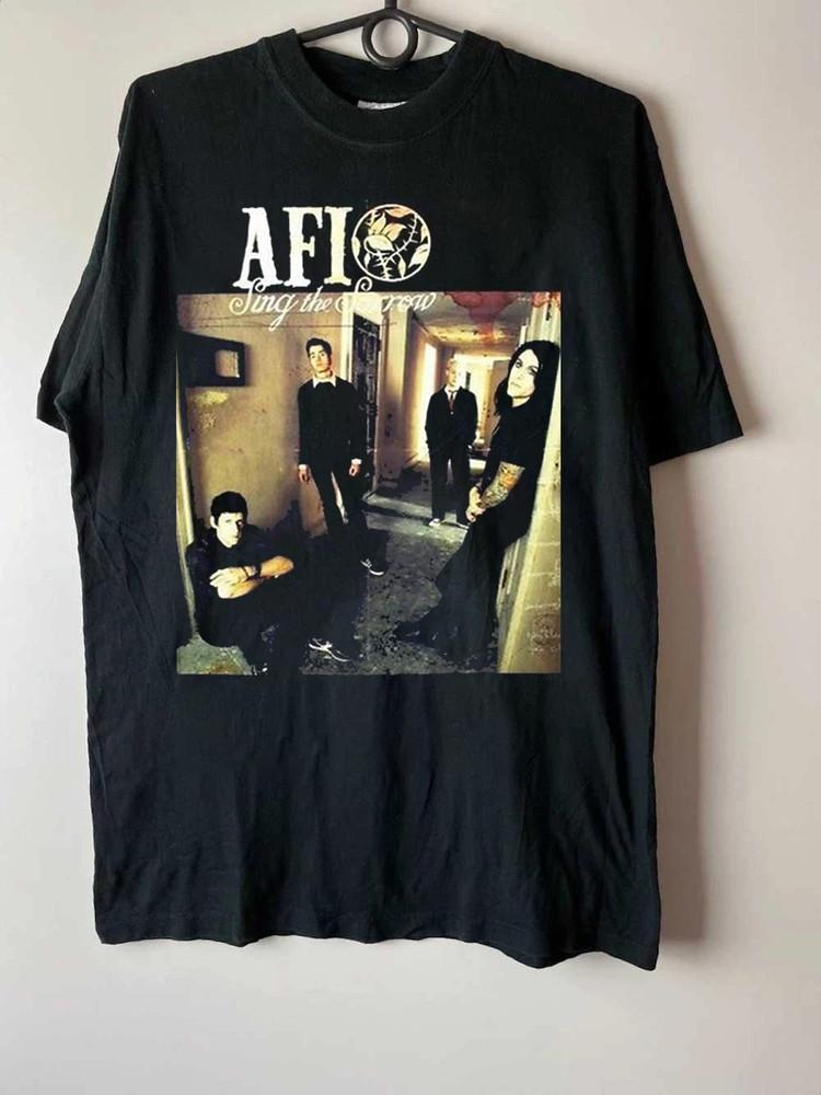 AFI Band Sing The Sorrow Group Black Cotton Full Size S-5XL Unisex T-Shirt L
AFI Band Sing The Sorrow Group Black Cotton Full Size S-5XL Unisex T-Shirt L
