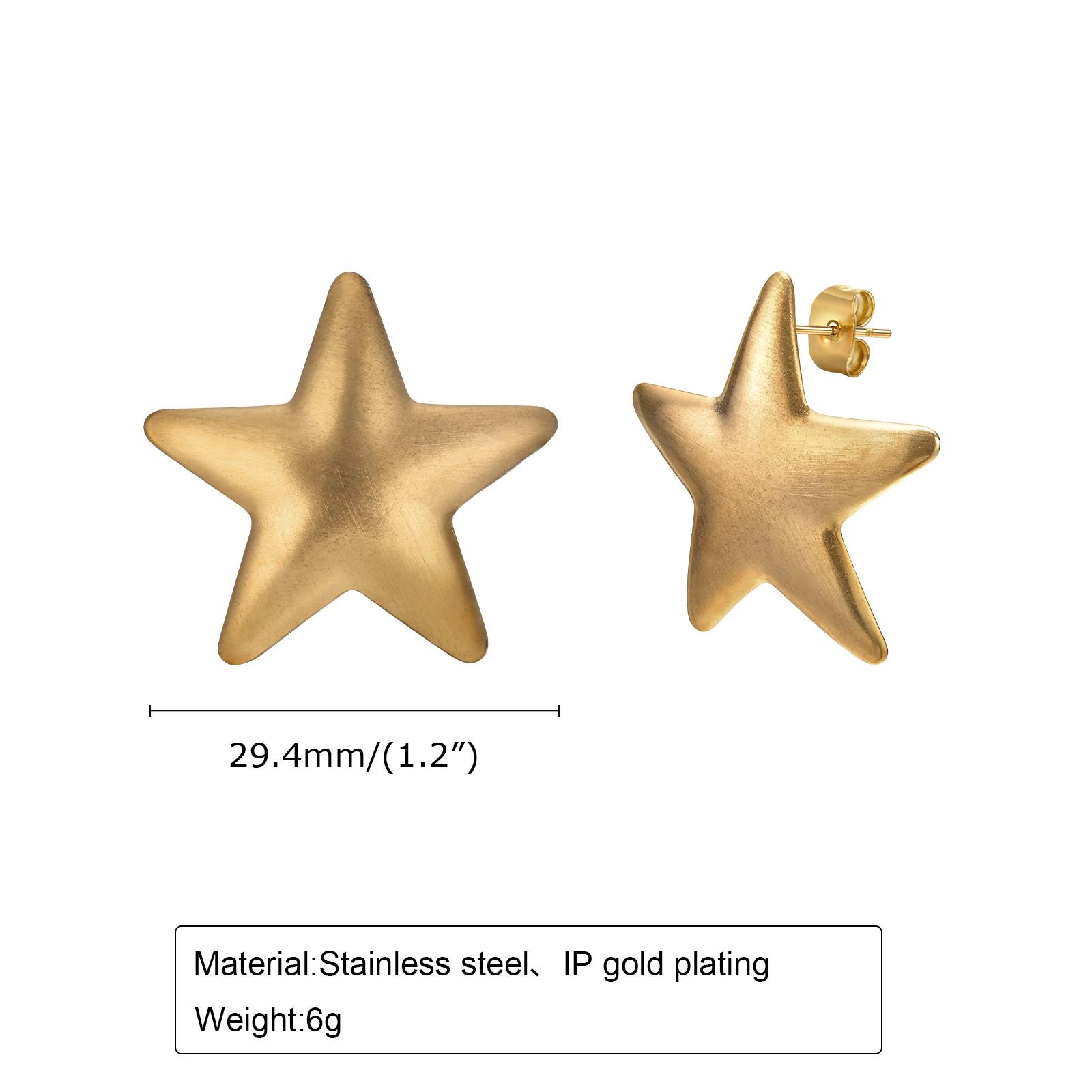 Big Heart Love Stud Earrings for Women, Stainless Steel Matt Metal Waterproof Fashion Gold Plated Charm Gift
Big Heart Love Stud Earrings for Women, Stainless Steel Matt Metal Waterproof Fashion Gold Plated Charm Gift