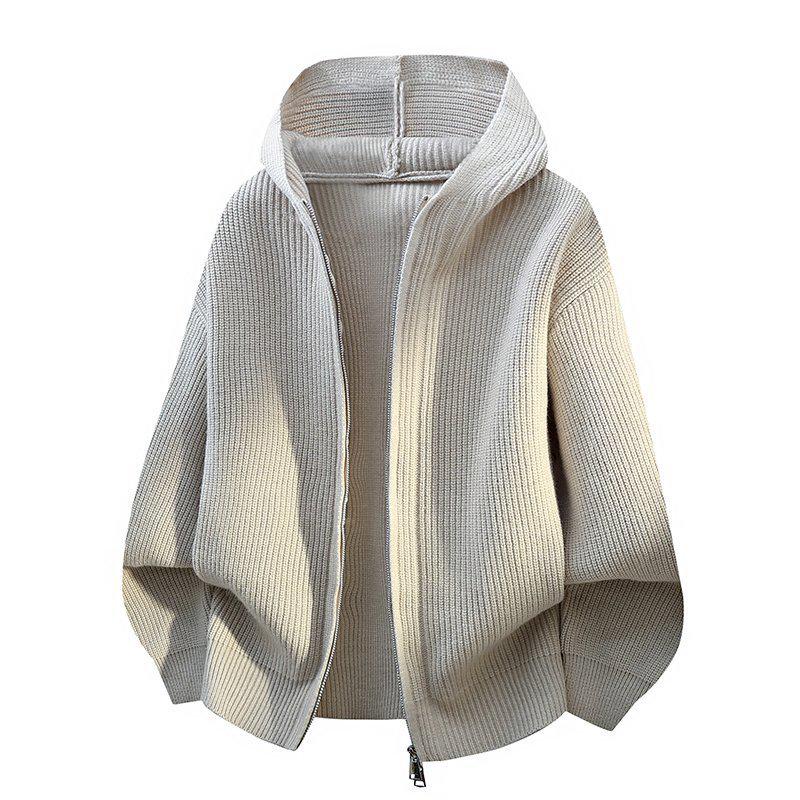 Men s Autumn Hooded Casual Knit Cardigan - Solid Color, Long Sleeve, Thickened Knitwear for Teens XL
Men s Autumn Hooded Casual Knit Cardigan - Solid Color, Long Sleeve, Thickened Knitwear for Teens XL