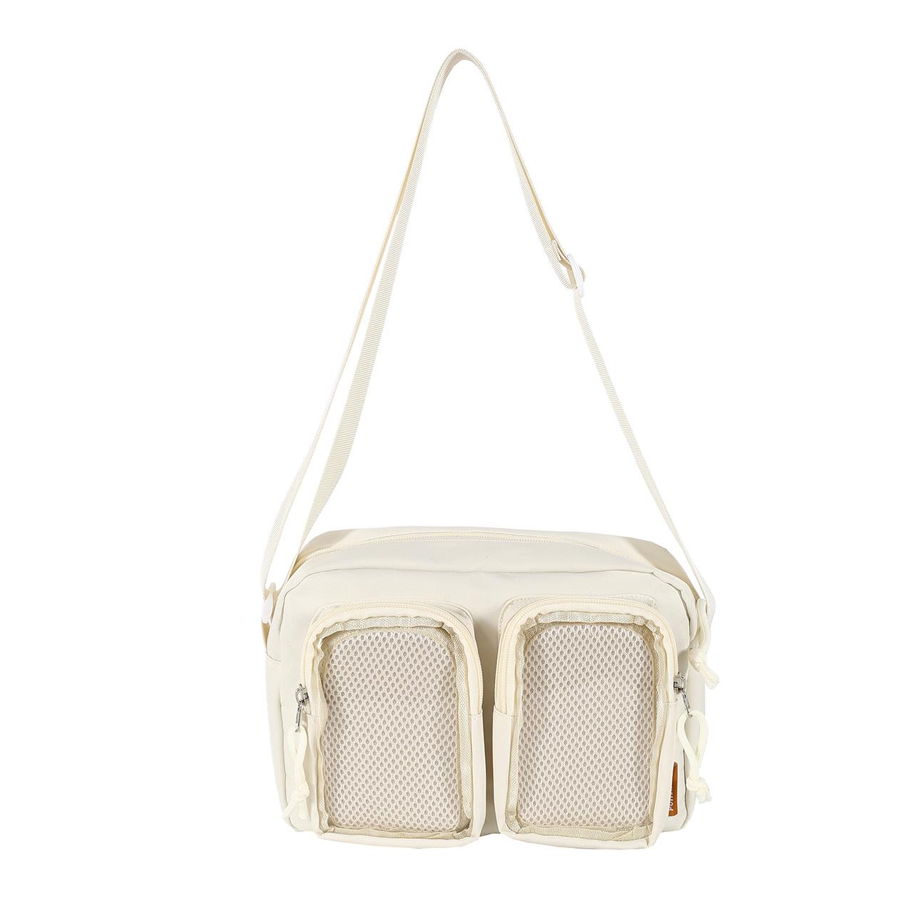 Women s Casual Light Blue Crossbody Bag with Clear Pockets for Pin Display Nylon Small Ita Shoulder Bag for Daily Commuting
Women s Casual Light Blue Crossbody Bag with Clear Pockets for Pin Display Nylon Small Ita Shoulder Bag for Daily Commuting