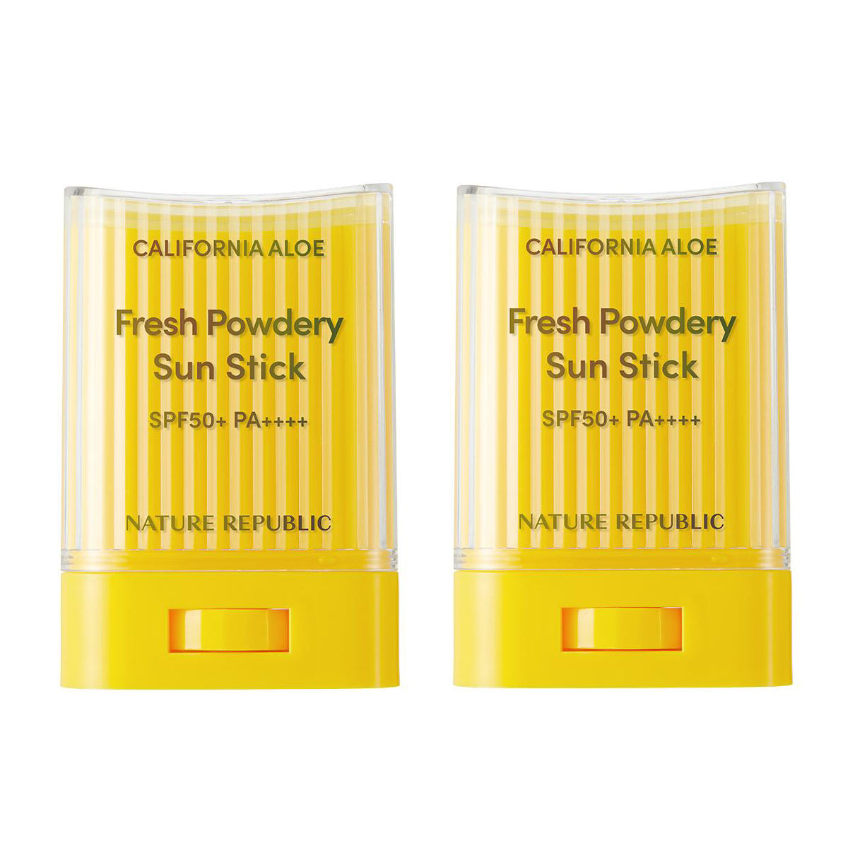 NATURE REPUBLIC California Aloe Fresh Powdery Sun Stick 24g*2EA
NATURE REPUBLIC California Aloe Fresh Powdery Sun Stick 24g*2EA