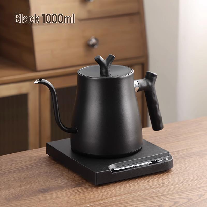 Electric Stainless Steel Long Spout Kettle with Temperature Control and Auto Power Off for Hand Drip Coffee 110V US Plug
Electric Stainless Steel Long Spout Kettle with Temperature Control and Auto Power Off for Hand Drip Coffee 110V US Plug