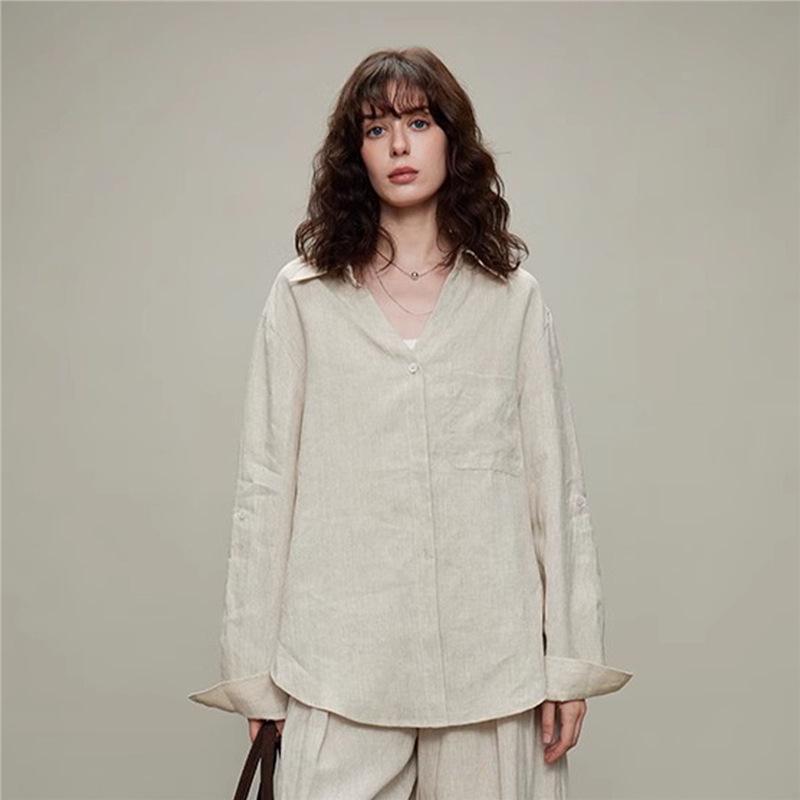 2026 Chic White Linen Set: Sun Protection Shirt & Casual Pants XL
2026 Chic White Linen Set: Sun Protection Shirt & Casual Pants XL