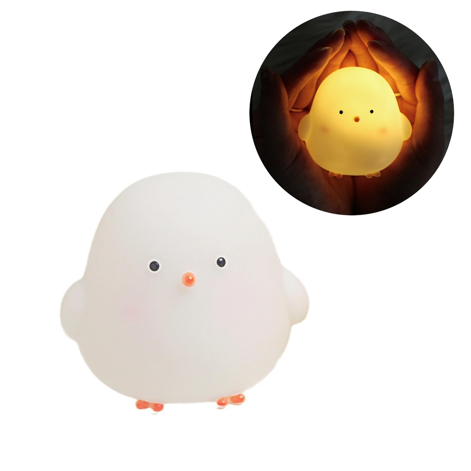 wowjimi Chick Lamp LED Night Light Cute Replacement Light Kindergarten Children Christmas Present Atmosphere Decoration Birthday Christmas Present
wowjimi Chick Lamp LED Night Light Cute Replacement Light Kindergarten Children Christmas Present Atmosphere Decoration Birthday Christmas Present