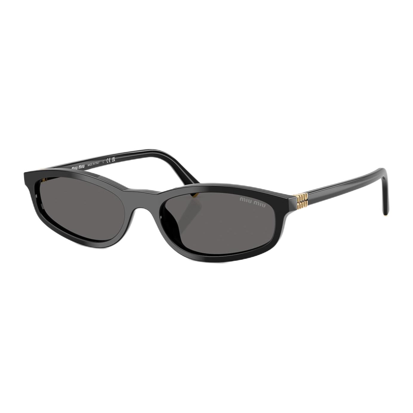 Miu Miu Logo Design Irregular Frame Sunglasses Women sunglasses Black MUA06S Eyeglass Case/Pouch+Box,Europe Version :MUA06S
Miu Miu Logo Design Irregular Frame Sunglasses Women sunglasses Black MUA06S Eyeglass Case/Pouch+Box,Europe Version :MUA06S