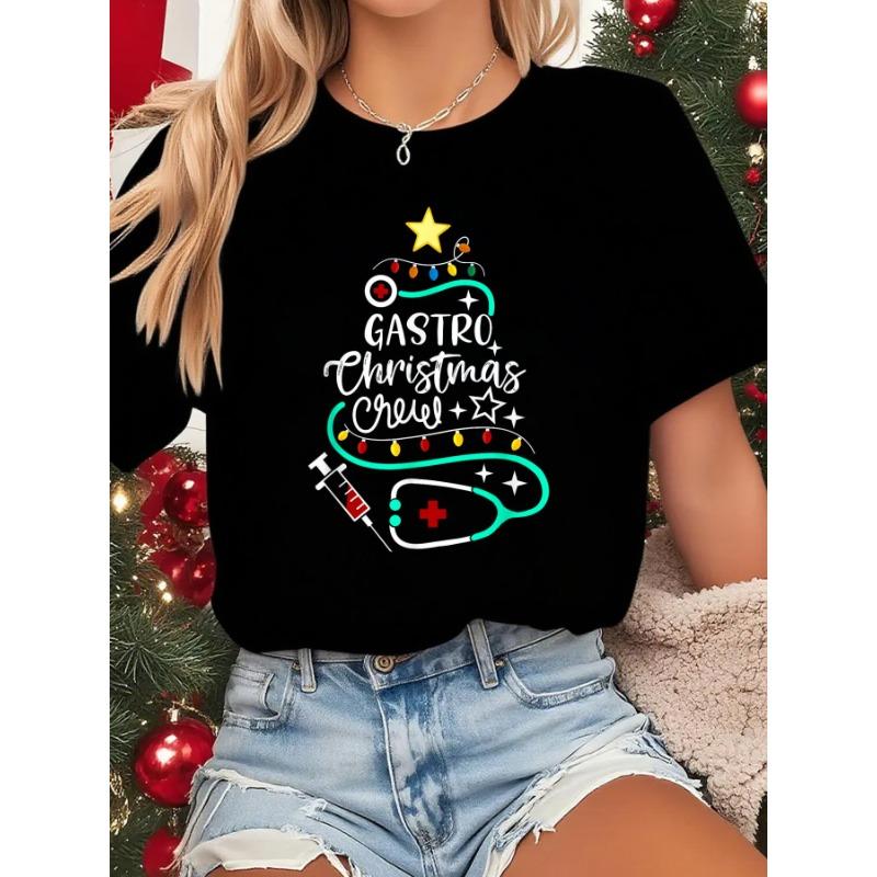 European sizes Christmas T-Shirt for Women, Gastroenterology Nurse And Endoscopy Technicians Holiday Tee S чёрный
European sizes Christmas T-Shirt for Women, Gastroenterology Nurse And Endoscopy Technicians Holiday Tee S чёрный