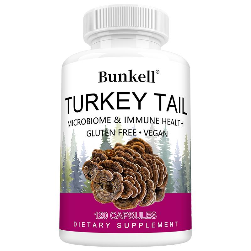 Herbal Extract Dietary Supplement, With Turkey Tail, 120 Capsules Per Bottle 120 Capsules
Herbal Extract Dietary Supplement, With Turkey Tail, 120 Capsules Per Bottle 120 Capsules