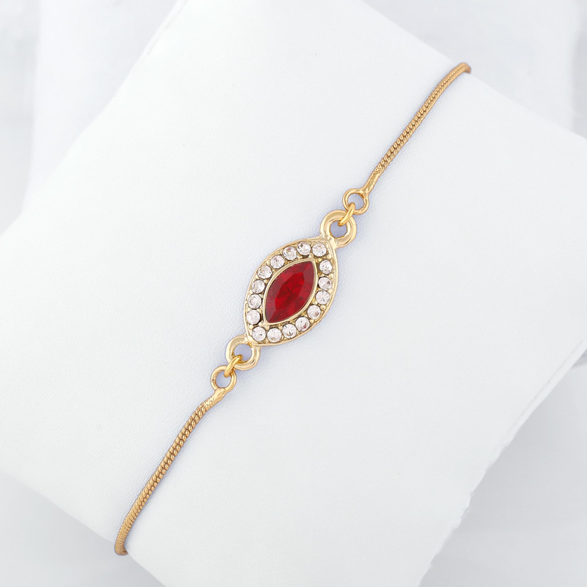 Браслет Estele Gold Plated Artistic N Initial с кристаллами и божественным красным цветом для женщин
Браслет Estele Gold Plated Artistic N Initial с кристаллами и божественным красным цветом для женщин