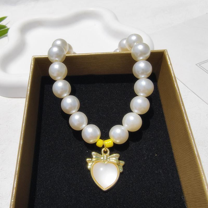 Premium Cute Pearl Dog Necklace Shiny Rhinestone Love Bow Cat Collar Pet Accessories Princess Style Cat XS 15-20CM бежевый
Premium Cute Pearl Dog Necklace Shiny Rhinestone Love Bow Cat Collar Pet Accessories Princess Style Cat XS 15-20CM бежевый