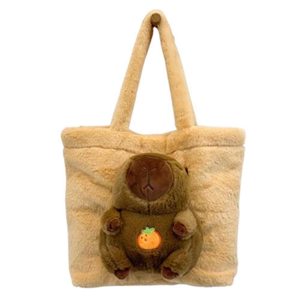 Korean Style Plush Doll Tote Bag Cartoon Fluffy Shoulder Bag Fashion Kid Schoolbag Daily
Korean Style Plush Doll Tote Bag Cartoon Fluffy Shoulder Bag Fashion Kid Schoolbag Daily
