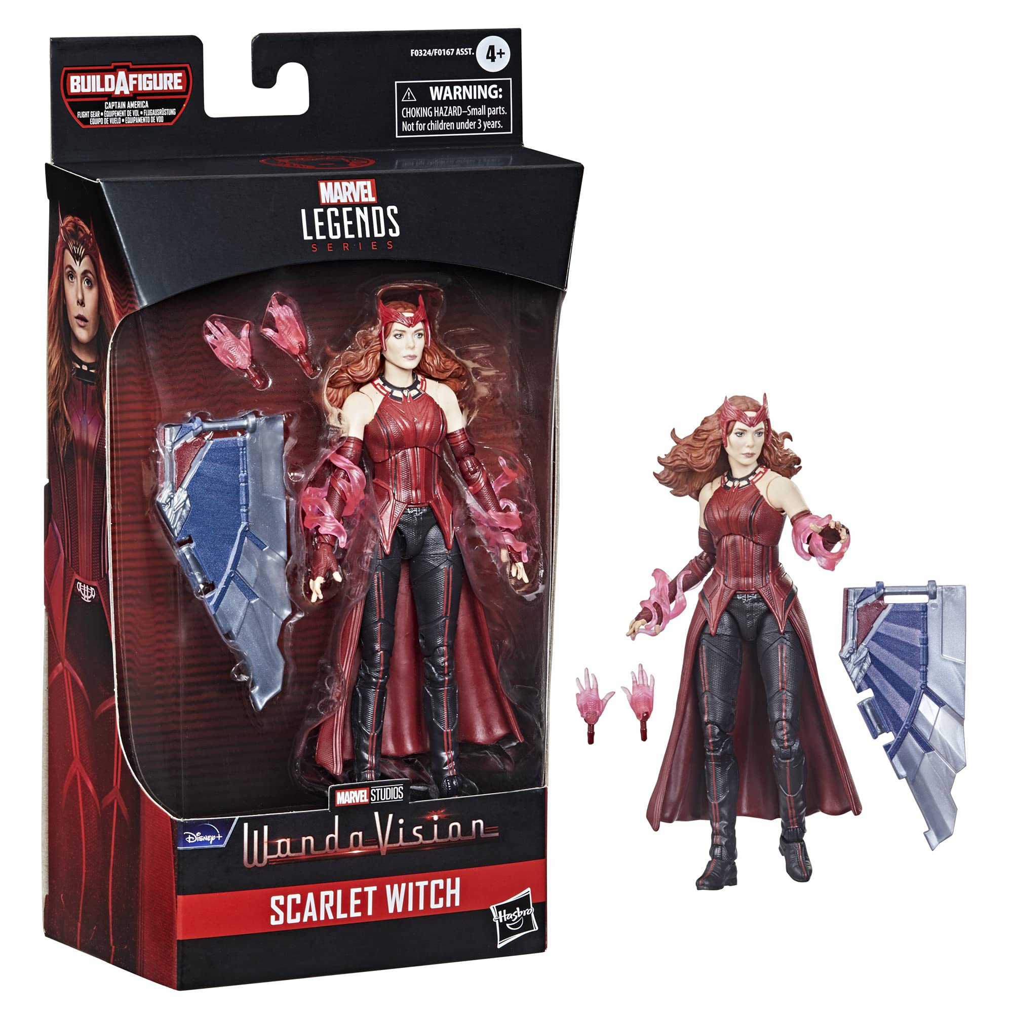 MARVEL Marvel Legends Series WandaVision Scarlet Witch 6-дюймовая фигурка F0324 Оригинальные детали для сборки фигурки включены
MARVEL Marvel Legends Series WandaVision Scarlet Witch 6-дюймовая фигурка F0324 Оригинальные детали для сборки фигурки включены