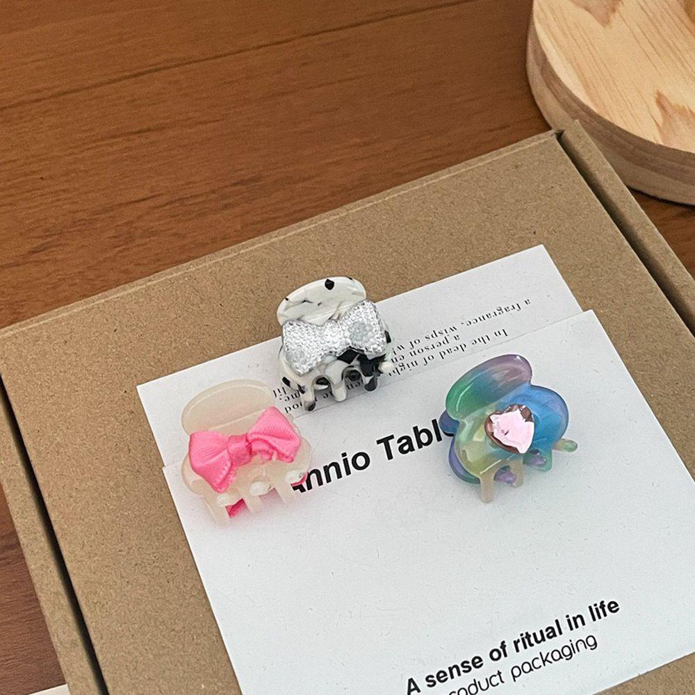 French Vintage Colorful Sweet Bow Mini Small Hair Claw Korean Style Hairpin Heart Female Hair Clip разноцветный
French Vintage Colorful Sweet Bow Mini Small Hair Claw Korean Style Hairpin Heart Female Hair Clip разноцветный