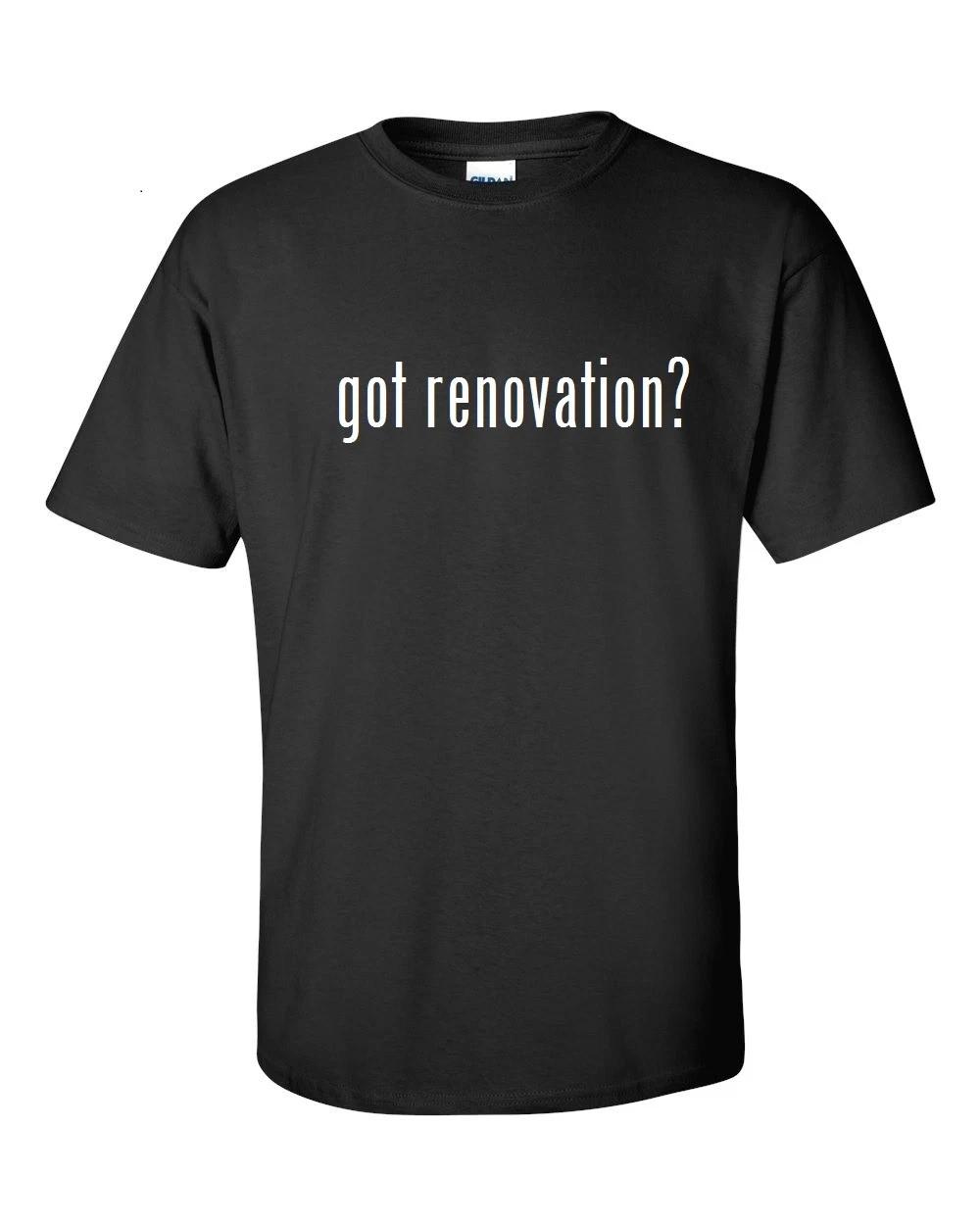 Got Renovation Cotton T-Shirt Shirt Black White Funny Solid S - 5XL 4XL
Got Renovation Cotton T-Shirt Shirt Black White Funny Solid S - 5XL 4XL