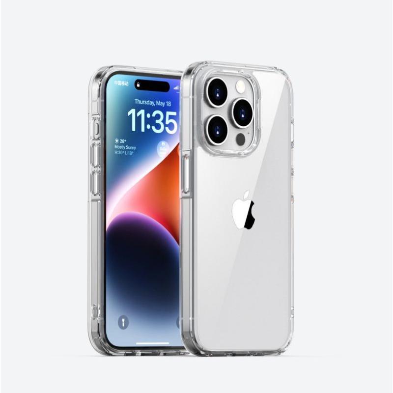 Suitable for IPhone15promax Phone Case Airbag Anti-drop Apple 15pro Protective Case Transparent 16 Case Apple 15promax
Suitable for IPhone15promax Phone Case Airbag Anti-drop Apple 15pro Protective Case Transparent 16 Case Apple 15promax