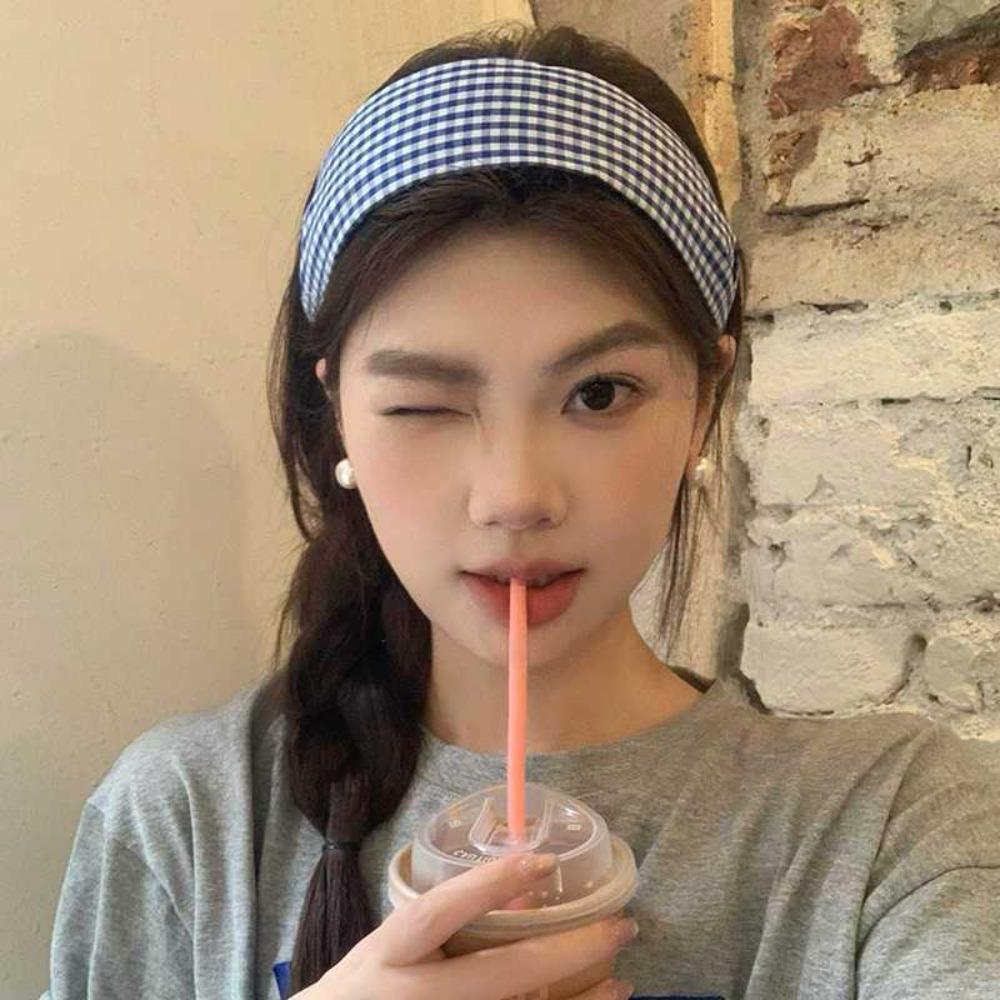 4pcs Korean Style Cloth Hairband Headwear Wide Headband Sweet Plaid Headband Hair Styling Accessory
4pcs Korean Style Cloth Hairband Headwear Wide Headband Sweet Plaid Headband Hair Styling Accessory