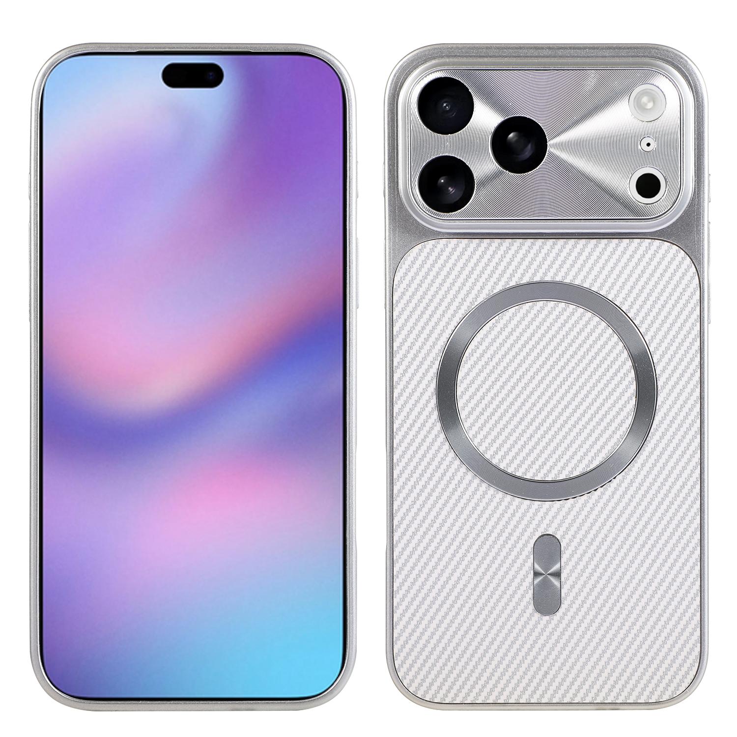 Розкішний візерунок з вуглецевого волокна та кевлару Для чохла MagSafe Для iPhone 17 Air 16 15 Pro Max Ударостійка магнітна кришка для бездротової зарядки iPhone Air срібний
Розкішний візерунок з вуглецевого волокна та кевлару Для чохла MagSafe Для iPhone 17 Air 16 15 Pro Max Ударостійка магнітна кришка для бездротової зарядки iPhone Air срібний