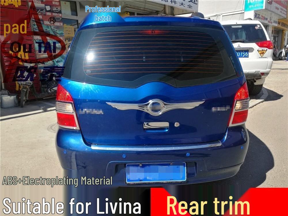 Junyi Chrome Tailgate Trim: Fits 2007-12 Livina Rear Trim Models
Junyi Chrome Tailgate Trim: Fits 2007-12 Livina Rear Trim Models