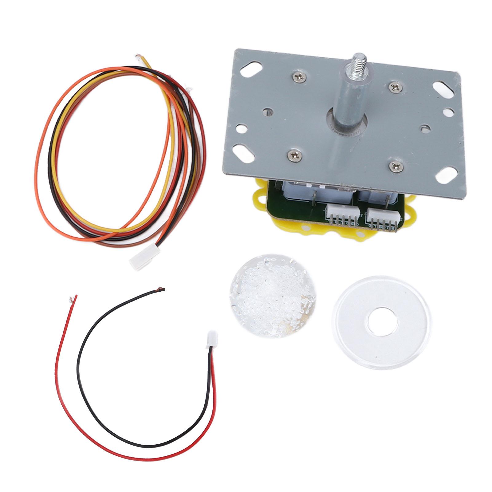 Arcade Stick Colorful Light Sensitive Arcade Joystick with 5P Cable Crystal Ball for Game Amusement
Arcade Stick Colorful Light Sensitive Arcade Joystick with 5P Cable Crystal Ball for Game Amusement