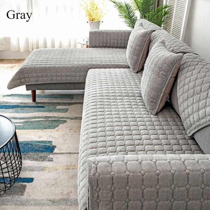 Простая однотонная кружевная вельветовая нескользящая подушка для дивана Four Seasons Universal, утолщенный мягкий плюшевый чехол для дивана 90*240cm серый
Простая однотонная кружевная вельветовая нескользящая подушка для дивана Four Seasons Universal, утолщенный мягкий плюшевый чехол для дивана 90*240cm серый