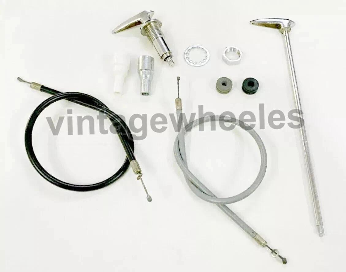 Lambretta GP DL Brass Chrome S.S Choke Fuel Lever Kit Grommet Choke Cable Cap
Lambretta GP DL Brass Chrome S.S Choke Fuel Lever Kit Grommet Choke Cable Cap
