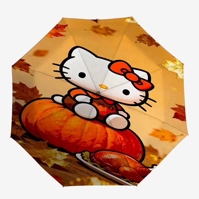 1pc Hello Kitty Thanksgiving umbrella automatic open/close, 8-Rib Durable Frame, Compact Folding Design, Ideal Birthday/Holiday Gift e1184A
1pc Hello Kitty Thanksgiving umbrella automatic open/close, 8-Rib Durable Frame, Compact Folding Design, Ideal Birthday/Holiday Gift e1184A