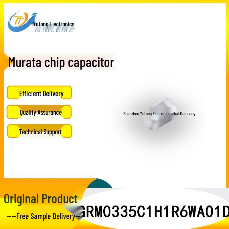 Murata 0201 COG Ceramic Chip Capacitor 1.6pF 50V 0.05pF
Murata 0201 COG Ceramic Chip Capacitor 1.6pF 50V 0.05pF