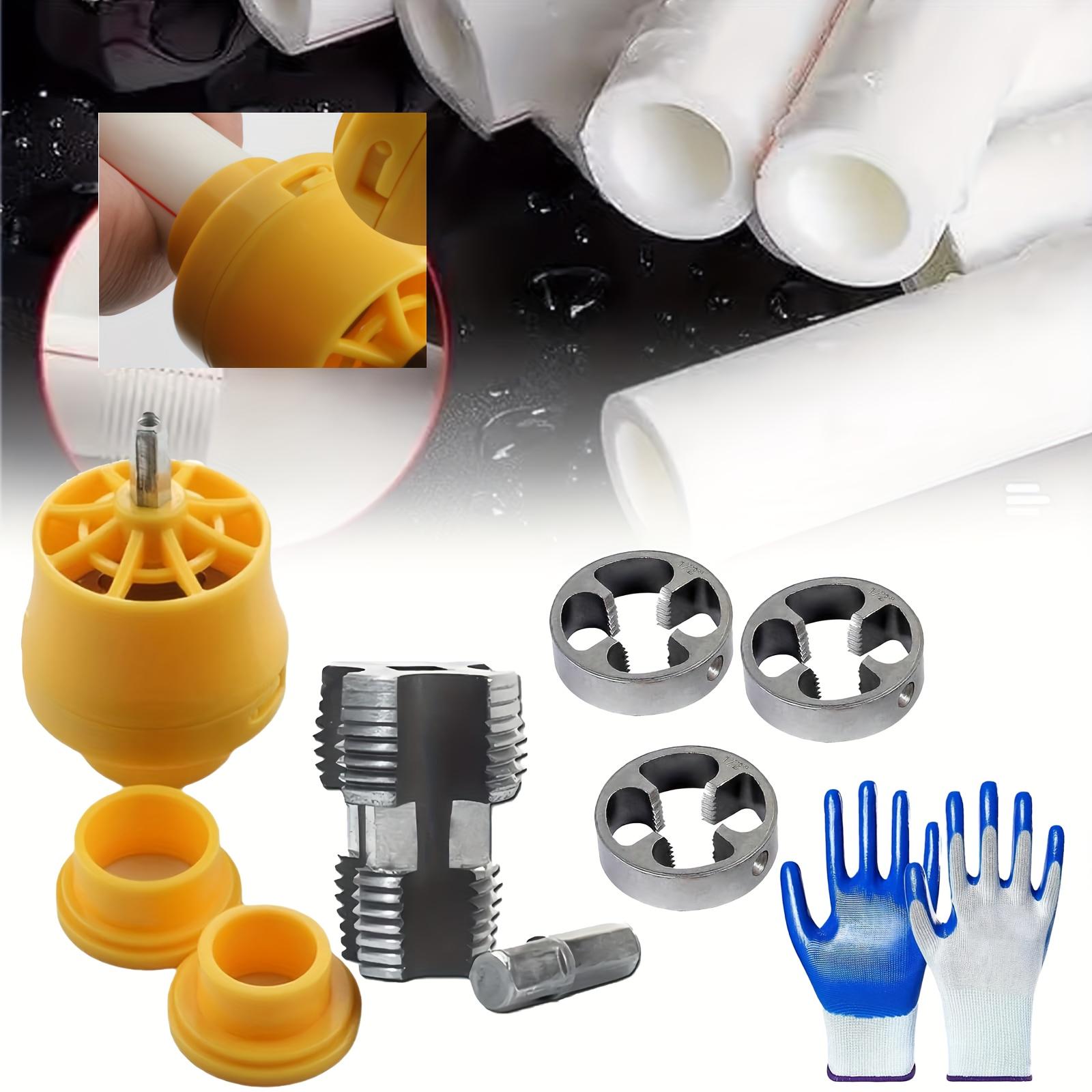 1 Набор улучшенного резьбонарезного инструмента, подходит для водопроводных труб и труб из ППР и ПЭВП. Это удобный и практичный инструмент для установки смесителей 1 set
1 Набор улучшенного резьбонарезного инструмента, подходит для водопроводных труб и труб из ППР и ПЭВП. Это удобный и практичный инструмент для установки смесителей 1 set