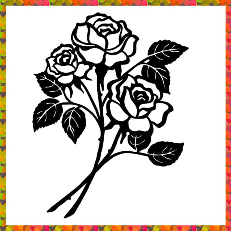 Promotion! 1 PCS Iron Ration Metal Decoration Wall Hanging Metal Wall Art Room Decoration Wall Decor Metal Rose Wall Decor чорний
Promotion! 1 PCS Iron Ration Metal Decoration Wall Hanging Metal Wall Art Room Decoration Wall Decor Metal Rose Wall Decor чорний