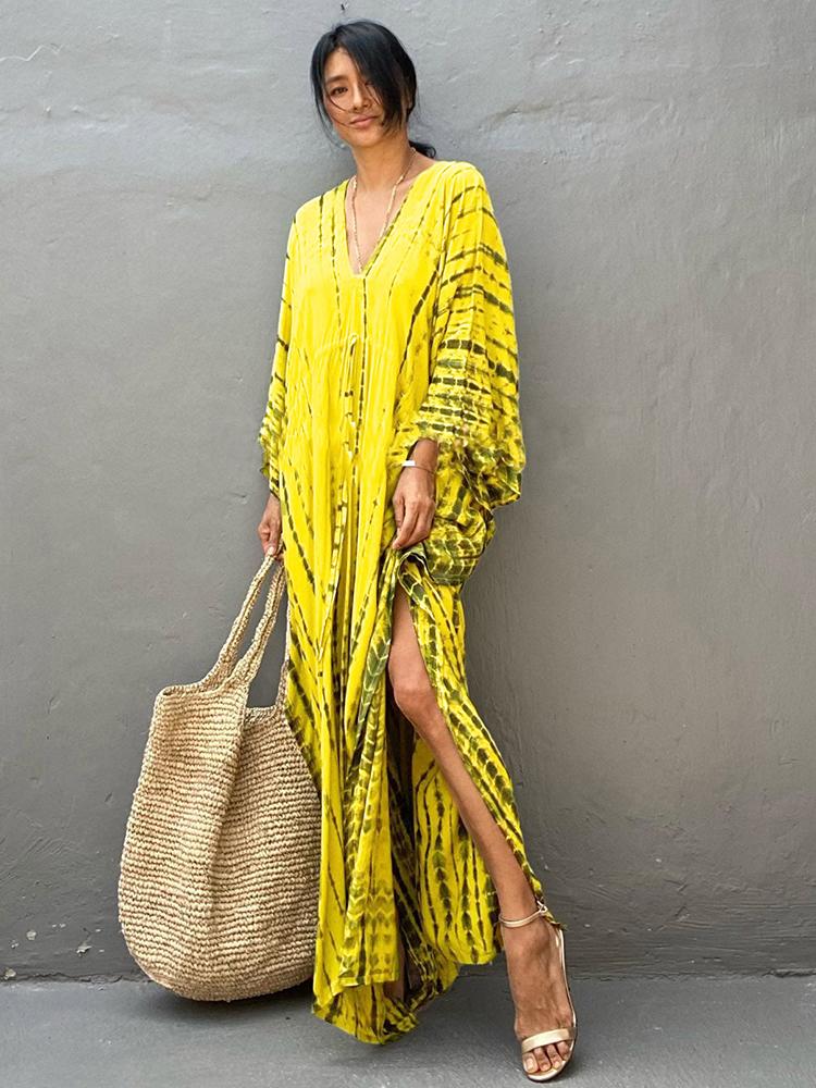 Fitshinling Halo Dyeing Print Robe Женский Пляжный Платье Длинный Cover-Up Праздничный Bohemian Loose Pareo Outside Outsets Kaftan Women One Size жёлтый
Fitshinling Halo Dyeing Print Robe Женский Пляжный Платье Длинный Cover-Up Праздничный Bohemian Loose Pareo Outside Outsets Kaftan Women One Size жёлтый