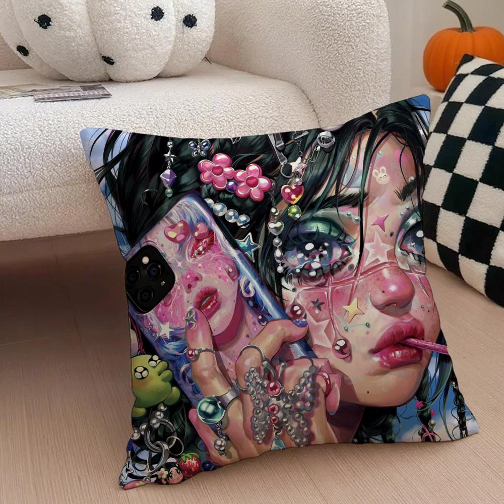 Eunpyon Art Cushion Cover Throw Pillow Cover Hidden Button Durable Polyester Chair Cushion 30X30cm
Eunpyon Art Cushion Cover Throw Pillow Cover Hidden Button Durable Polyester Chair Cushion 30X30cm