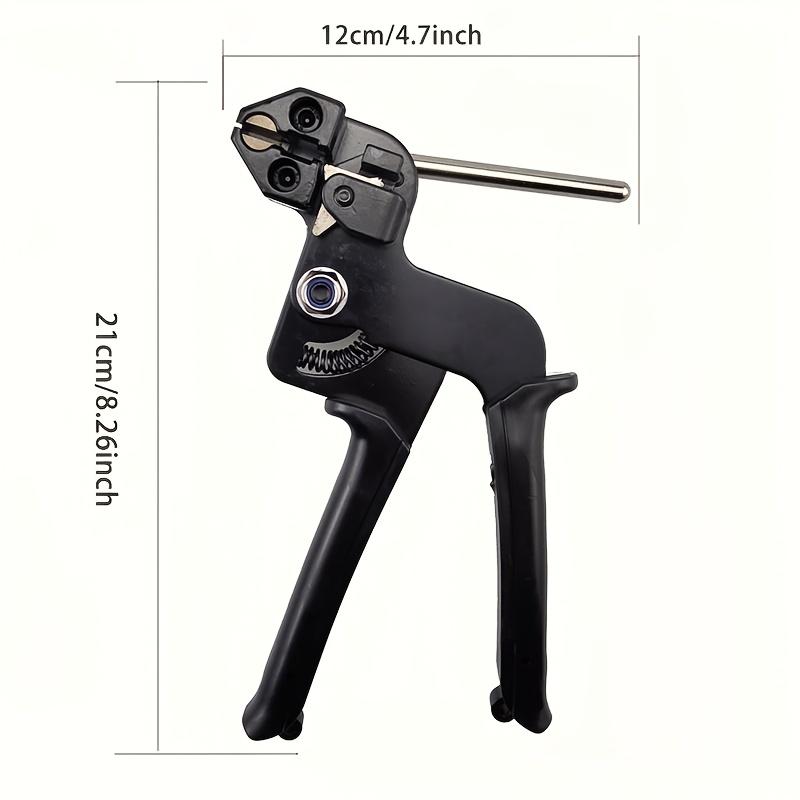 Stainless Steel Zip Tie Gun And Metal Zip Tie Kit Heavy Duty Metal Zip Tie Tool Kit Special Tool for Fastening And Cutting Stainless Steel Zip Ties
Stainless Steel Zip Tie Gun And Metal Zip Tie Kit Heavy Duty Metal Zip Tie Tool Kit Special Tool for Fastening And Cutting Stainless Steel Zip Ties