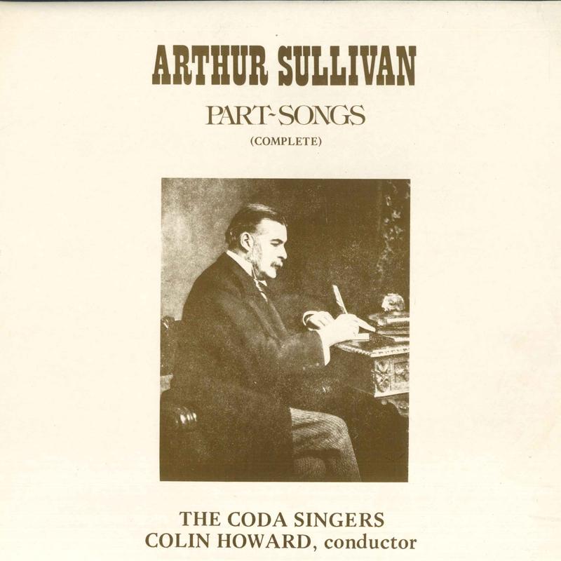 LP Record CODA SINGERS COLIN HOWARD Sullivan Part Songs SRRE179 RARE RECORDED US Classical Used
LP Record CODA SINGERS COLIN HOWARD Sullivan Part Songs SRRE179 RARE RECORDED US Classical Used