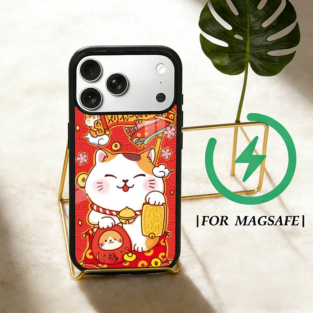 Чехол для телефона «Кот Удачи с деньгами» для iPhone 17, 16, 15, 14, 13, 12, Plus, Pro, Max для магнитной беспроводной зарядки Magsafe iPhone14PROMAX
Чехол для телефона «Кот Удачи с деньгами» для iPhone 17, 16, 15, 14, 13, 12, Plus, Pro, Max для магнитной беспроводной зарядки Magsafe iPhone14PROMAX