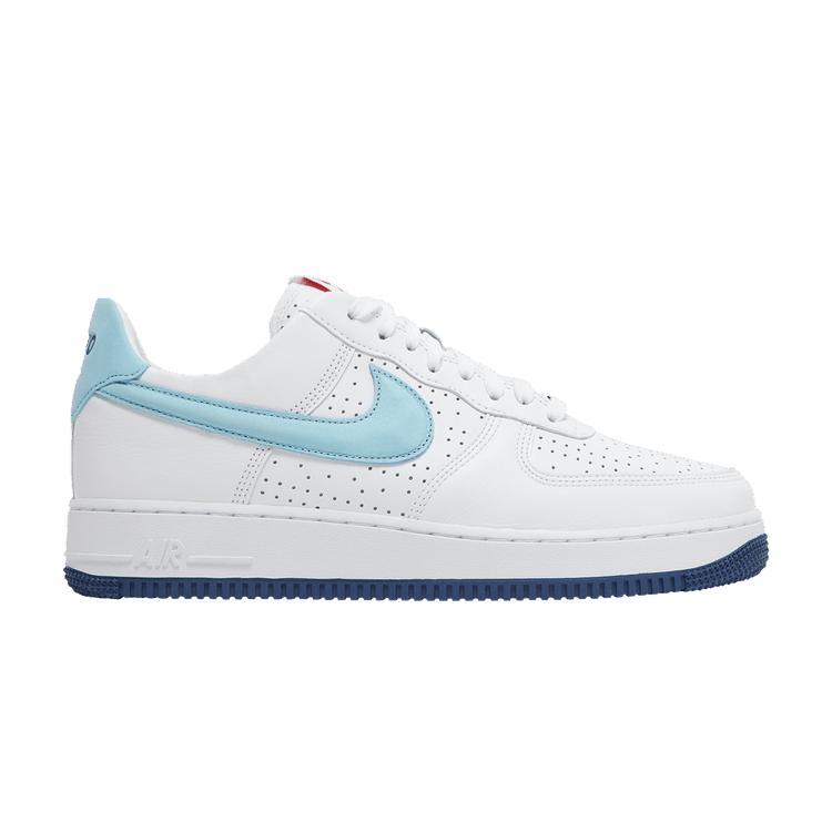 Nike Air Force 1 Low Puerto Rico 2022 Men Sneakers White Sky-Blue DQ9200-100 
Nike Air Force 1 Low Puerto Rico 2022 Men Sneakers White Sky-Blue DQ9200-100