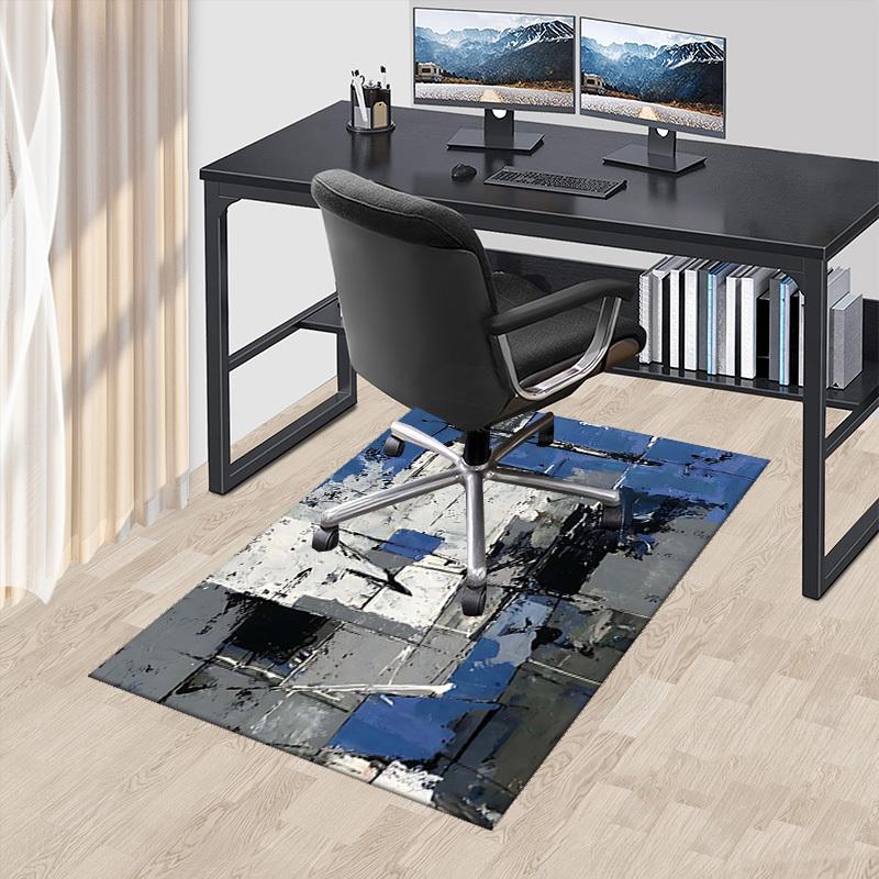 1pc Anime Cartoon Design Office Chair Mat - Blue and White Abstract Art Print, Non-Slip Carpet for Home Decor, Suitable for Office, Living Room, Bedro 60cm by 90cm
1pc Anime Cartoon Design Office Chair Mat - Blue and White Abstract Art Print, Non-Slip Carpet for Home Decor, Suitable for Office, Living Room, Bedro 60cm by 90cm