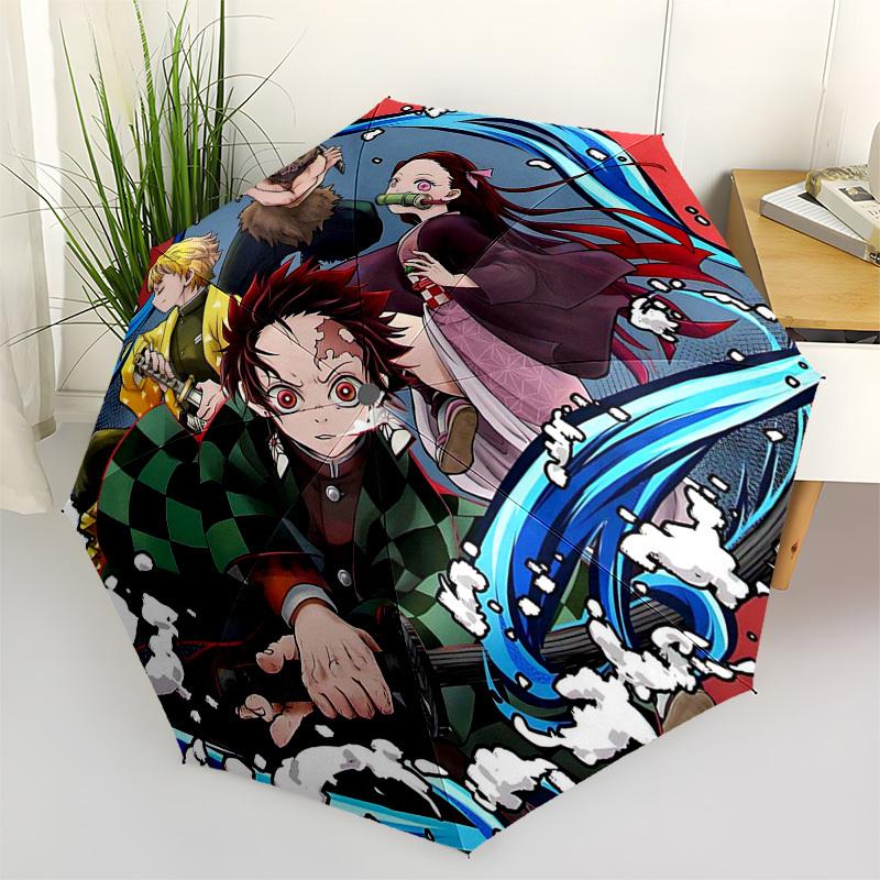1pc Nezuko Kamado Outdoor Umbrella - Demon Slayer Automatic Opening/Closing Umbrella with Portable Tri-Fold Design, 8-Rib Iron Frame, Perfect Gift for
1pc Nezuko Kamado Outdoor Umbrella - Demon Slayer Automatic Opening/Closing Umbrella with Portable Tri-Fold Design, 8-Rib Iron Frame, Perfect Gift for
