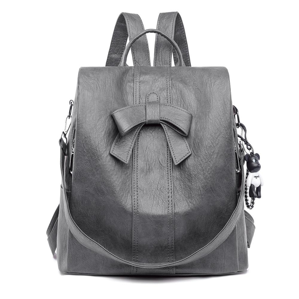 Модный рюкзак с защитой от кражи, модный, вместительный, многофункциональный, симпатичный рюкзак с галстуком-бабочкой и дорожная сумка серый
Модный рюкзак с защитой от кражи, модный, вместительный, многофункциональный, симпатичный рюкзак с галстуком-бабочкой и дорожная сумка серый