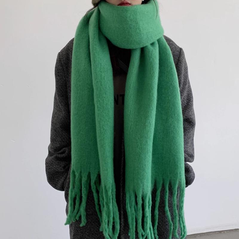 Solid Color Women Thick Scarf Winter Cashmere Shawl Warm Fashion Pashmina Scarves Long Tassel Hijab Stole Bufanda Mujer For Men One Size
Solid Color Women Thick Scarf Winter Cashmere Shawl Warm Fashion Pashmina Scarves Long Tassel Hijab Stole Bufanda Mujer For Men One Size