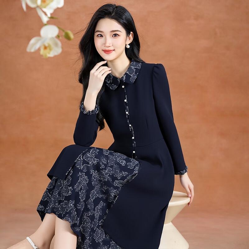 Women s Vintage Elegant Printed Lapel A-Line Dress M
Women s Vintage Elegant Printed Lapel A-Line Dress M