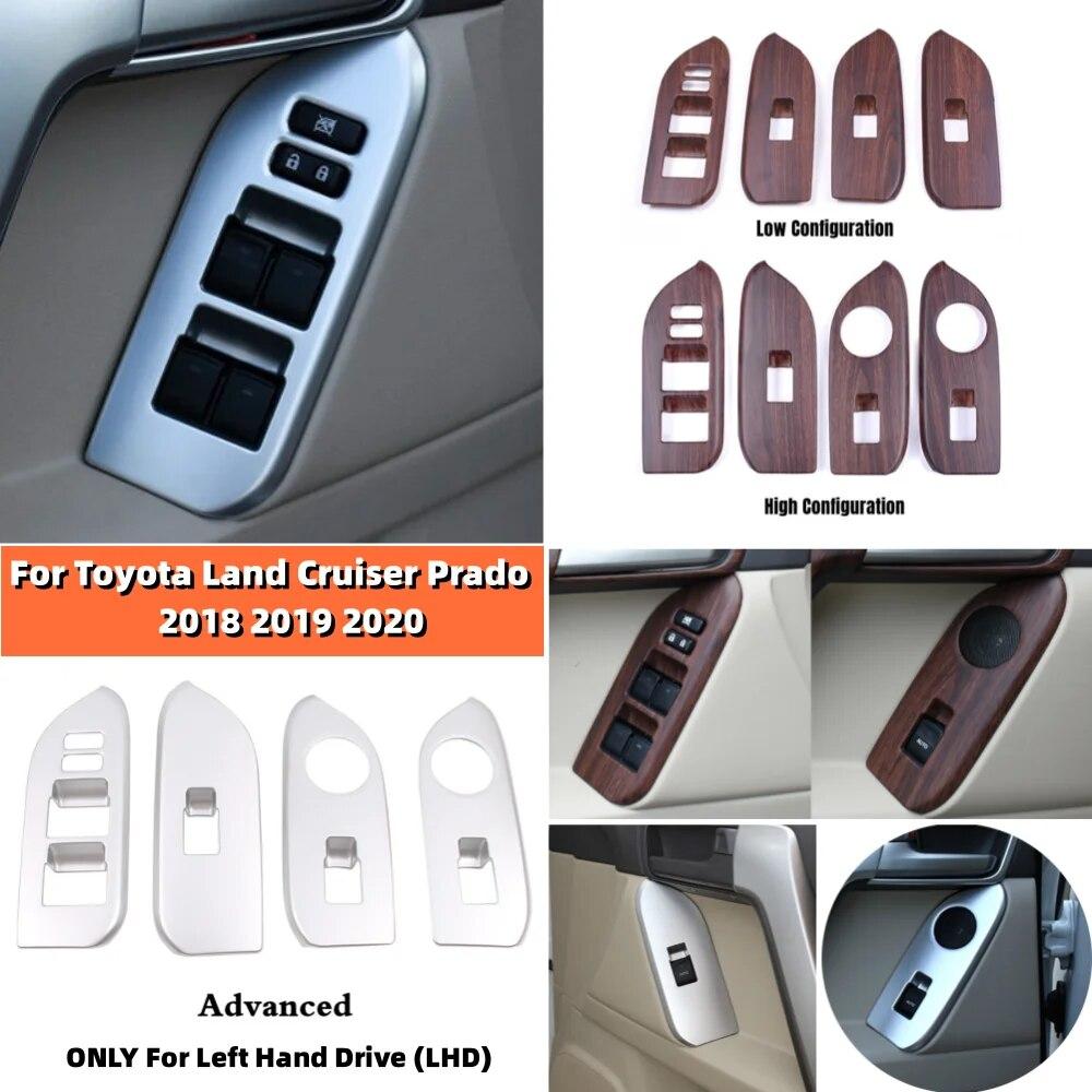 Аксессуары для Toyota Land Cruiser Prado 150 2018, аксессуары из АБС-пластика, украшение интерьера автомобиля, кнопка двери, окна, накладка
Аксессуары для Toyota Land Cruiser Prado 150 2018, аксессуары из АБС-пластика, украшение интерьера автомобиля, кнопка двери, окна, накладка
