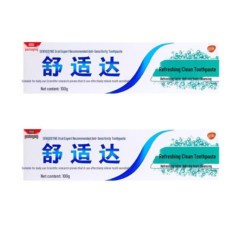 Sensodyne Deep Clean Mint Toothpaste, 2-Pack
Sensodyne Deep Clean Mint Toothpaste, 2-Pack