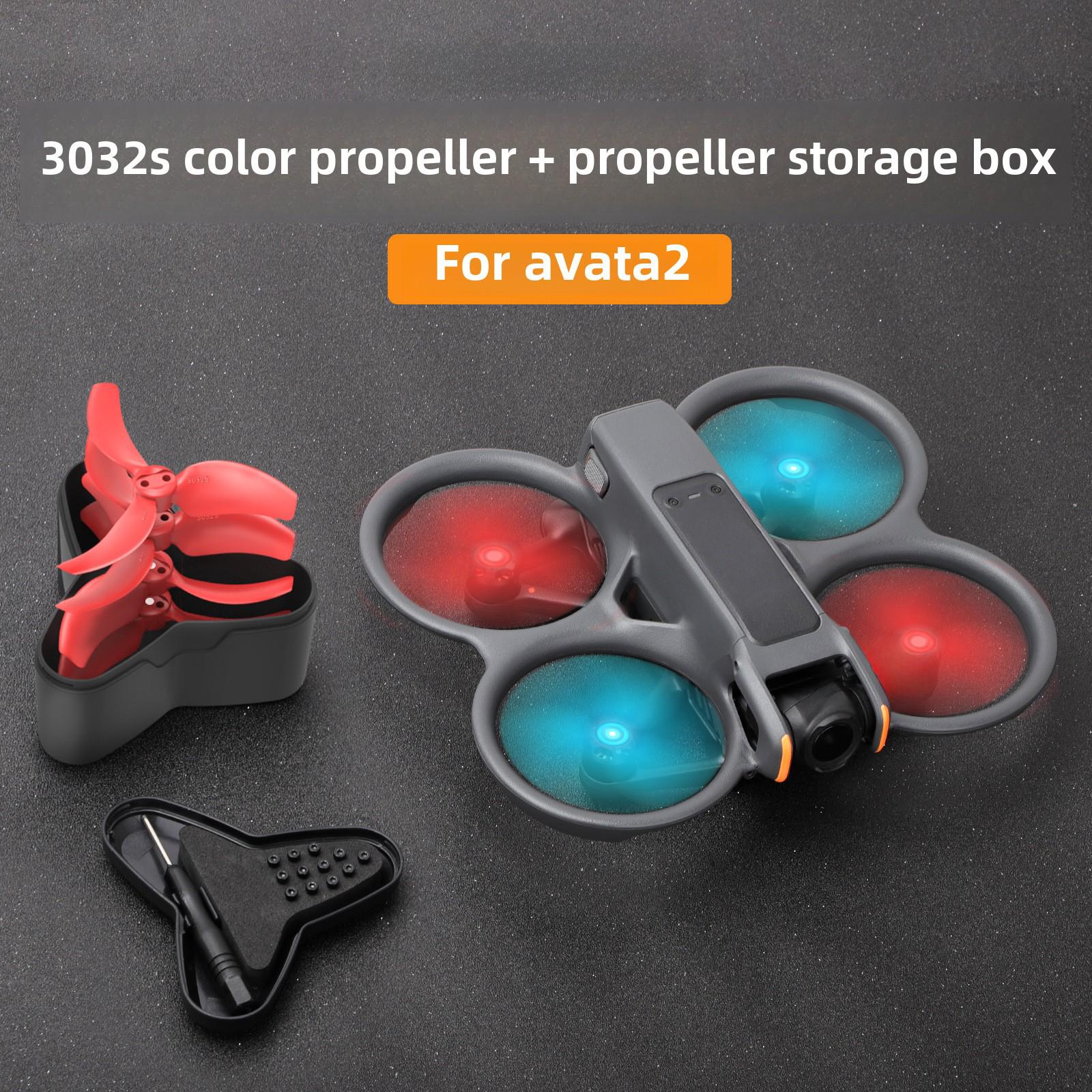 Avata 2 Propeller 3032S Blade Storage Box - Colorful Lightweight Drone Wing Accessories
Avata 2 Propeller 3032S Blade Storage Box - Colorful Lightweight Drone Wing Accessories